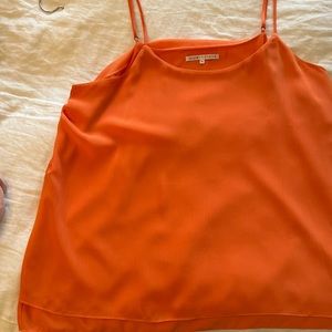 Peach camisole.